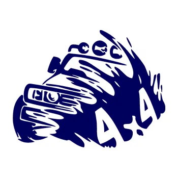 Samolepící dekorace SAMOLEPKA Off Road 002 levá 4x4 (23 - tmavě modrá) NA AUTO, NÁLEPKA, FÓLIE, POLEP, TUNING, VLASTNÍ TEXT, TISK, AUTOSAMOLEPKY.cz, POLEPY, OBRÁZEK, LOGO, SAMOLEPKY