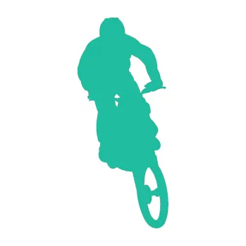 Samolepící dekorace SAMOLEPKA Motorka 013 pravá motokros (25 - tyrkysová) NA AUTO, NÁLEPKA, FÓLIE, POLEP, TUNING, VLASTNÍ TEXT, TISK, AUTOSAMOLEPKY.cz, POLEPY, OBRÁZEK, LOGO, SAMOLEPKY