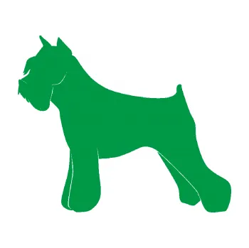 Polep vozidla SAMOLEPKA Pes 091 levá Knírač (12 - zelená) NA AUTO, NÁLEPKA, FÓLIE, POLEP, TUNING, VLASTNÍ TEXT, TISK, AUTOSAMOLEPKY.cz, POLEPY, OBRÁZEK, LOGO, SAMOLEPKY