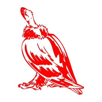 Samolepicí dekorace na vozidlo Predators 013 levá sup (74 - Fluorescentní červená) SAMOLEPKA NA AUTO, NÁLEPKA, FÓLIE, POLEP, TUNING, VLASTNÍ TEXT, TISK, AUTOSAMOLEPKY.cz, POLEPY, OBRÁZEK, LOGO, 3D STICKERS