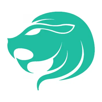 Samolepící dekorace Lev zvěrokruh 002 levá (25 - tyrkysová) SAMOLEPKA NA AUTO, NÁLEPKA, FÓLIE, POLEP, TUNING, VLASTNÍ TEXT, TISK, AUTOSAMOLEPKY.cz, POLEPY, OBRÁZEK, LOGO, 3D STICKERS