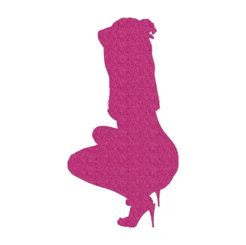 Polep vozidla Erotická žena 031 levá (90 - Ultra Metalic růžová) SAMOLEPKA NA AUTO, NÁLEPKA, FÓLIE, POLEP, TUNING, VLASTNÍ TEXT, TISK, AUTOSAMOLEPKY.cz, POLEPY, OBRÁZEK, LOGO, 3D STICKERS