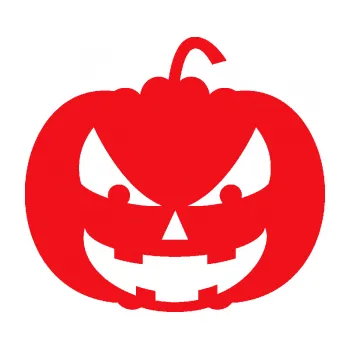 Samolepící dekorace SAMOLEPKA Halloween 016 pravá dýně (10 - červená) NA AUTO, NÁLEPKA, FÓLIE, POLEP, TUNING, VLASTNÍ TEXT, TISK, AUTOSAMOLEPKY.cz, POLEPY, OBRÁZEK, LOGO, SAMOLEPKY