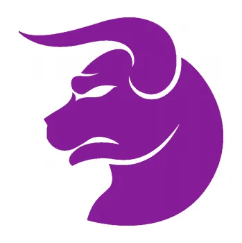 Samolepící dekorace SAMOLEPKA Býk zvěrokruh 002 levá (14 - fialová) NA AUTO, NÁLEPKA, FÓLIE, POLEP, TUNING, VLASTNÍ TEXT, TISK, AUTOSAMOLEPKY.cz, POLEPY, OBRÁZEK, LOGO, SAMOLEPKY