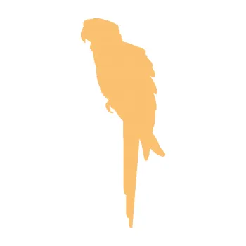 Samolepící dekorace SAMOLEPKA Papoušek 001 levá (08 - béžová) NA AUTO, NÁLEPKA, FÓLIE, POLEP, TUNING, VLASTNÍ TEXT, TISK, AUTOSAMOLEPKY.cz, POLEPY, OBRÁZEK, LOGO, SAMOLEPKY