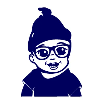 Samolepicí dekorace na vozidlo Dítě v autě 080 pravá chlapeček (23 - tmavě modrá) SAMOLEPKA NA AUTO, NÁLEPKA, FÓLIE, POLEP, TUNING, VLASTNÍ TEXT, TISK, AUTOSAMOLEPKY.cz, POLEPY, OBRÁZEK, LOGO, 3D STICKERS