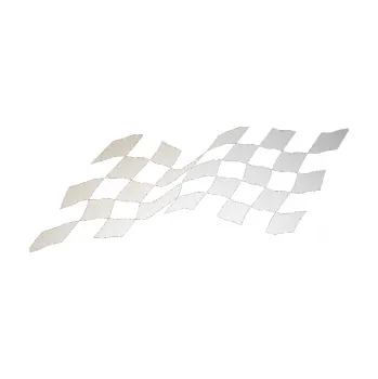 Polep vozidla SAMOLEPKA Šachovnice 075 (82 - odrazková reflexní bílá) NA AUTO, NÁLEPKA, FÓLIE, POLEP, TUNING, VLASTNÍ TEXT, TISK, AUTOSAMOLEPKY.cz, POLEPY, OBRÁZEK, LOGO, SAMOLEPKY