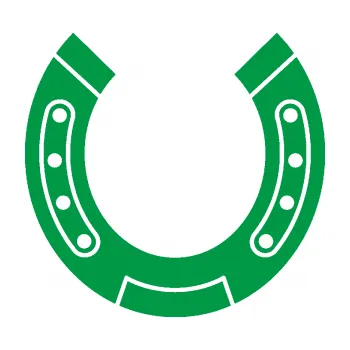 Samolepící dekorace Koňská podkova 002 (12 - zelená) SAMOLEPKA NA AUTO, NÁLEPKA, FÓLIE, POLEP, TUNING, VLASTNÍ TEXT, TISK, AUTOSAMOLEPKY.cz, POLEPY, OBRÁZEK, LOGO, 3D STICKERS