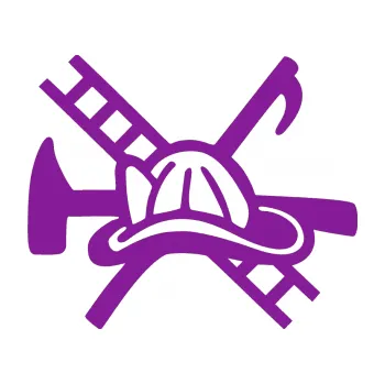 Samolepící dekorace SAMOLEPKA Hasič 005 levá (14 - fialová) NA AUTO, NÁLEPKA, FÓLIE, POLEP, TUNING, VLASTNÍ TEXT, TISK, AUTOSAMOLEPKY.cz, POLEPY, OBRÁZEK, LOGO, SAMOLEPKY