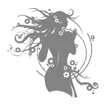 Samolepící dekorace SAMOLEPKA Interiér 009 pravá žena (17 - šedá) NA AUTO, NÁLEPKA, FÓLIE, POLEP, TUNING, VLASTNÍ TEXT, TISK, AUTOSAMOLEPKY.cz, POLEPY, OBRÁZEK, LOGO, SAMOLEPKY