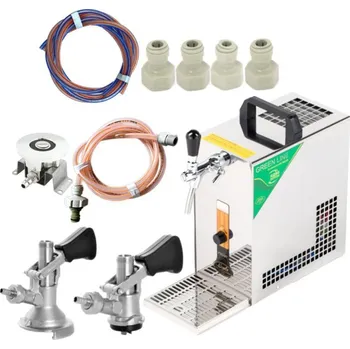 Výčepní pípa LINDR.CZ Pygmy 20/k Green Line 2x naražeč + SET proplach plochý