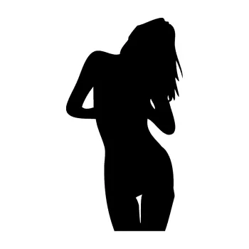 Polep vozidla Erotická žena 001 pravá (01 - černá) SAMOLEPKA NA AUTO, NÁLEPKA, FÓLIE, POLEP, TUNING, VLASTNÍ TEXT, TISK, AUTOSAMOLEPKY.cz, POLEPY, OBRÁZEK, LOGO, 3D STICKERS