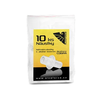 Alkohol tester NÁUSTKY k alkohol testeru AlcoForce Cobra 10 ks