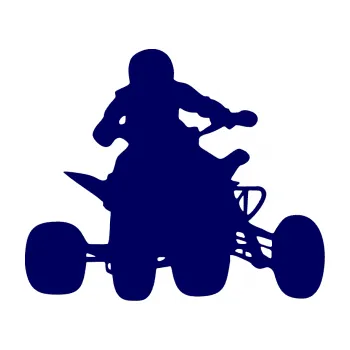 Samolepící dekorace Čtyřkolka 002 pravá (23 - tmavě modrá) SAMOLEPKA NA AUTO, NÁLEPKA, FÓLIE, POLEP, TUNING, VLASTNÍ TEXT, TISK, AUTOSAMOLEPKY.cz, POLEPY, OBRÁZEK, LOGO, 3D STICKERS