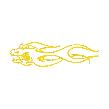 Samolepicí dekorace na vozidlo Chapadelnik levá (13 - jasně žlutá) SAMOLEPKA NA AUTO, NÁLEPKA, FÓLIE, POLEP, TUNING, VLASTNÍ TEXT, TISK, AUTOSAMOLEPKY.cz, POLEPY, OBRÁZEK, LOGO, 3D STICKERS