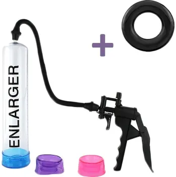 Vakuová pumpa DÁREK ZDARMA Vakuová pumpa se 3 manžetami Enlarger