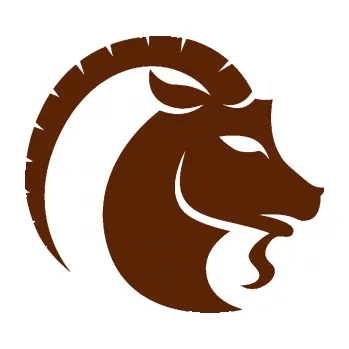 Samolepící dekorace SAMOLEPKA Kozoroh 002 pravá (15 - hnědá) NA AUTO, NÁLEPKA, FÓLIE, POLEP, TUNING, VLASTNÍ TEXT, TISK, AUTOSAMOLEPKY.cz, POLEPY, OBRÁZEK, LOGO, SAMOLEPKY