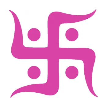 samolepka Náboženský symbol Džinismus Svastika (16 - růžová) SAMOLEPKA NA AUTO, NÁLEPKA, FÓLIE, POLEP, TUNING, VLASTNÍ TEXT, TISK, AUTOSAMOLEPKY.cz, POLEPY, OBRÁZEK, LOGO, 3D STICKERS