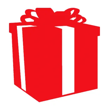 Samolepící dekorace SAMOLEPKA Dárek 001 krabice s mašlí (10 - červená) NA AUTO, NÁLEPKA, FÓLIE, POLEP, TUNING, VLASTNÍ TEXT, TISK, AUTOSAMOLEPKY.cz, POLEPY, OBRÁZEK, LOGO, SAMOLEPKY