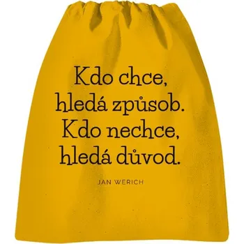 Sportovní vak Vak na záda s potiskem Vak s motivací