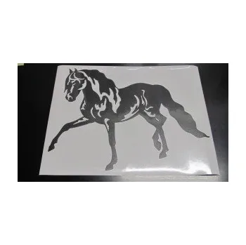 Samolepící dekorace SAMOLEPKA Kůň 039 levá (17 - šedá) NA AUTO, NÁLEPKA, FÓLIE, POLEP, TUNING, VLASTNÍ TEXT, TISK, AUTOSAMOLEPKY.cz, POLEPY, OBRÁZEK, LOGO, SAMOLEPKY