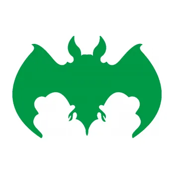 Samolepící dekorace SAMOLEPKA Netopýr 002 (12 - zelená) NA AUTO, NÁLEPKA, FÓLIE, POLEP, TUNING, VLASTNÍ TEXT, TISK, AUTOSAMOLEPKY.cz, POLEPY, OBRÁZEK, LOGO, SAMOLEPKY