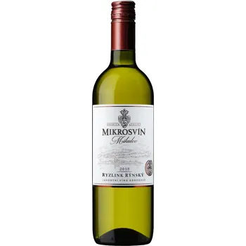 Víno Mikrosvín Ryzlink rýnský 2019 jakostní 0,75 l