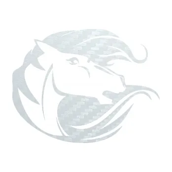 Samolepící dekorace SAMOLEPKA Kůň 070 pravá hlava s vlající hřívou (51 - 3D karbon bílý) NA AUTO, NÁLEPKA, FÓLIE, POLEP, TUNING, VLASTNÍ TEXT, TISK, AUTOSAMOLEPKY.cz, POLEPY, OBRÁZEK, LOGO, SAMOLEPKY