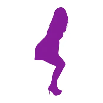 Polep vozidla Erotická žena 043 pravá (14 - fialová) SAMOLEPKA NA AUTO, NÁLEPKA, FÓLIE, POLEP, TUNING, VLASTNÍ TEXT, TISK, AUTOSAMOLEPKY.cz, POLEPY, OBRÁZEK, LOGO, 3D STICKERS