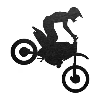 Samolepící dekorace SAMOLEPKA Motorka 015 pravá motokros (63 - škrábaný kov černý) NA AUTO, NÁLEPKA, FÓLIE, POLEP, TUNING, VLASTNÍ TEXT, TISK, AUTOSAMOLEPKY.cz, POLEPY, OBRÁZEK, LOGO, SAMOLEPKY