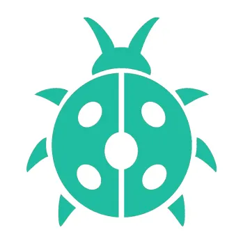 Samolepící dekorace Beruška 002 (25 - tyrkysová) SAMOLEPKA NA AUTO, NÁLEPKA, FÓLIE, POLEP, TUNING, VLASTNÍ TEXT, TISK, AUTOSAMOLEPKY.cz, POLEPY, OBRÁZEK, LOGO, 3D STICKERS