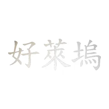 Polep vozidla SAMOLEPKA Čínský znak Hollywood (82 - odrazková reflexní bílá) NA AUTO, NÁLEPKA, FÓLIE, POLEP, TUNING, VLASTNÍ TEXT, TISK, AUTOSAMOLEPKY.cz, POLEPY, OBRÁZEK, LOGO, SAMOLEPKY