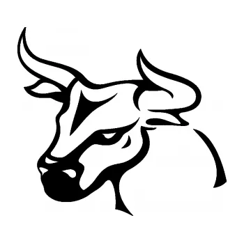 Samolepící dekorace SAMOLEPKA Býk 005 levá (01 - černá) NA AUTO, NÁLEPKA, FÓLIE, POLEP, TUNING, VLASTNÍ TEXT, TISK, AUTOSAMOLEPKY.cz, POLEPY, OBRÁZEK, LOGO, SAMOLEPKY