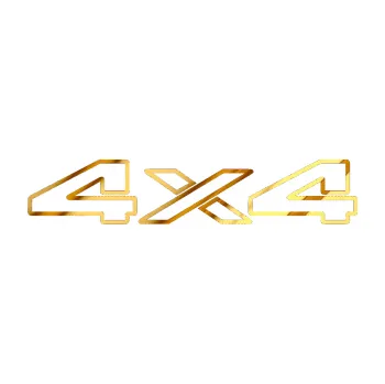 Polep vozidla SAMOLEPKA 4x4 varianta 003 (81 - chrom fólie zlatá zrcadlová) NA AUTO, NÁLEPKA, FÓLIE, POLEP, TUNING, VLASTNÍ TEXT, TISK, AUTOSAMOLEPKY.cz, POLEPY, OBRÁZEK, LOGO, SAMOLEPKY