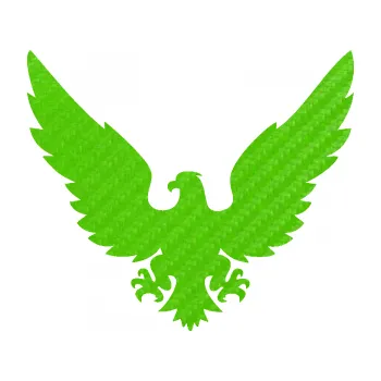 Samolepící dekorace SAMOLEPKA Orlice 008 levá (58 - 3D karbon zelený kawasaki) NA AUTO, NÁLEPKA, FÓLIE, POLEP, TUNING, VLASTNÍ TEXT, TISK, AUTOSAMOLEPKY.cz, POLEPY, OBRÁZEK, LOGO, SAMOLEPKY