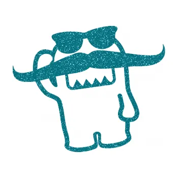 Autodoplněk Samolepka na auto Domo 016 levá s knírem (92 - Ultra Metalic tyrkysová) NÁLEPKA, FÓLIE, POLEPY, TUNING, VLASTNÍ TEXT, TISK, AUTOSAMOLEPKY.cz, SAMOLEPKY, OBRÁZEK, LOGO, VÝROBA, PRODEJ