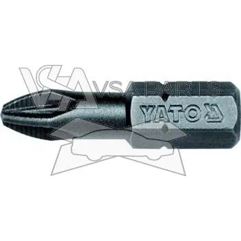 Bit YATO Bit 1/4'' křížový PZ2 (50 ks), L = 25 mm