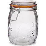 Dóza 0,75l d10x14cm, vlis ovoce, patentní, sklo