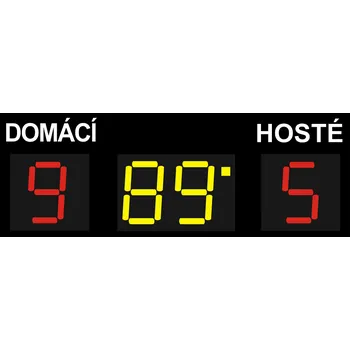 Kancelářský nábytek Fotbalová světelná tabule-časomíra 370-9L