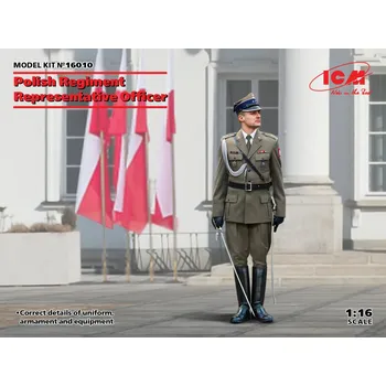 Plastikový model 1:16 Polish Regiment Representative Officer