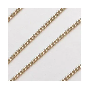 Řetízek Řetízek č.01 stříbrná b. 1m