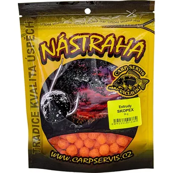 Návnadová surovina Carp Servis Václavík Extrudy Příchuť: Skopex, Hmotnost: 35 g