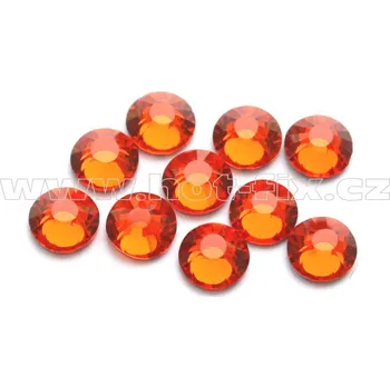 hot-fix celobroušené kameny Premium barva CBP/104 Orange /oranžová, sada 4x144ks barva: barva CBP/104 Orange /oranžová, prodejní balení: sada 4x144ks (balení SS6, SS10, SS16 a SS20 po 1grs)