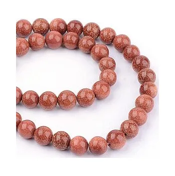 Korálek Zlatý živec 4mm (15ks)