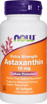 Přírodní produkt Now foods Astaxanthin 60 cps.