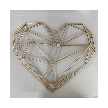 Dřevěný výřez srdce prořezávané 500mm