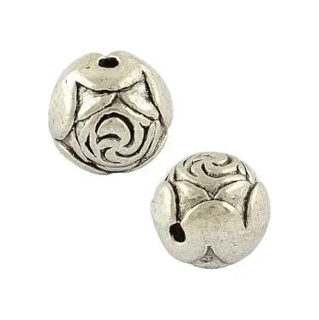 Dětské navlékací korálky Kovové korálky TI94 (2ks)