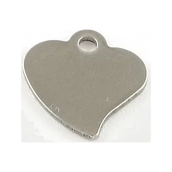 Přívěsek Přívěsek srdce 13x12mm chirurgická ocel