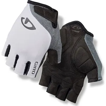 Cyklistické rukavice rukavice Giro JagEtte White/Titanium Velikost: L