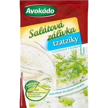 Avokádo Salátová zálivka tzatziky s česnekem a koprem 8g